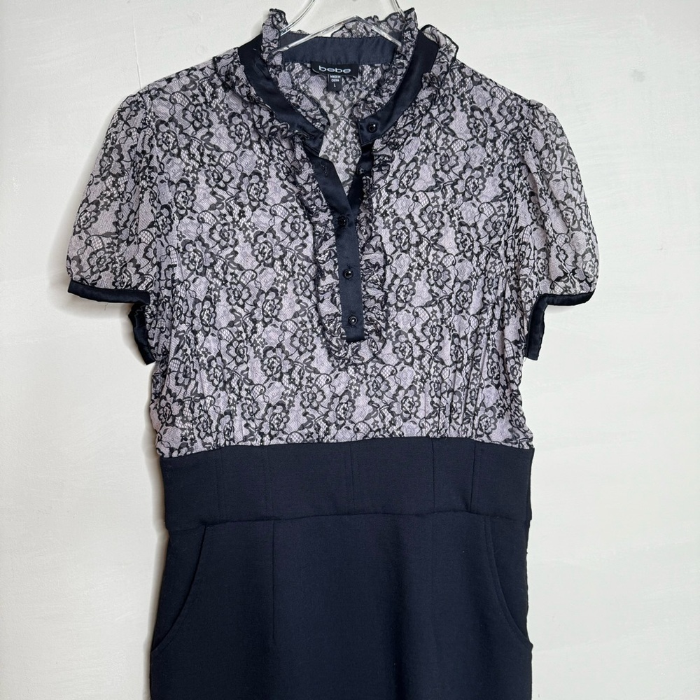 Bebe Leopard Print Dress - Picture 2 of 12
